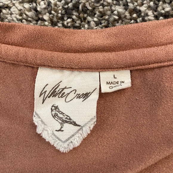 White Crow Vneck - Picture 2 of 3